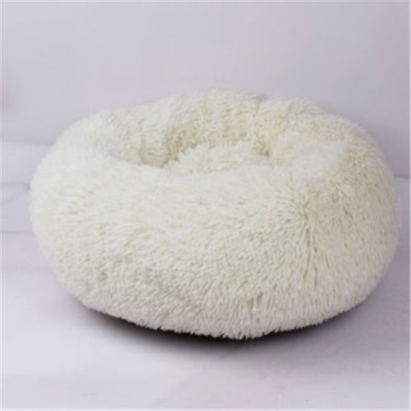 Round Long Hairy Autumn And Winter Nest Pad Cat Mattress by DC-THE CEO