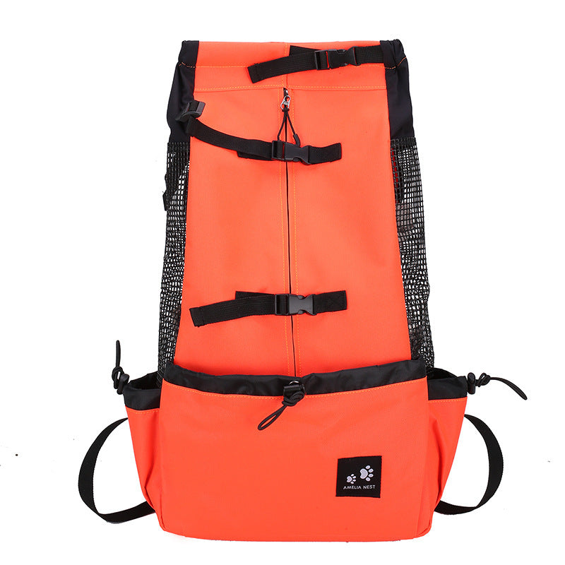 Pet Dog Carrier Bag Carrier For Dogs Backpack Out Double Shoulder Portable Travel Backpack Outdoor Dog Carrier Bag Travel by DC-THE CEO