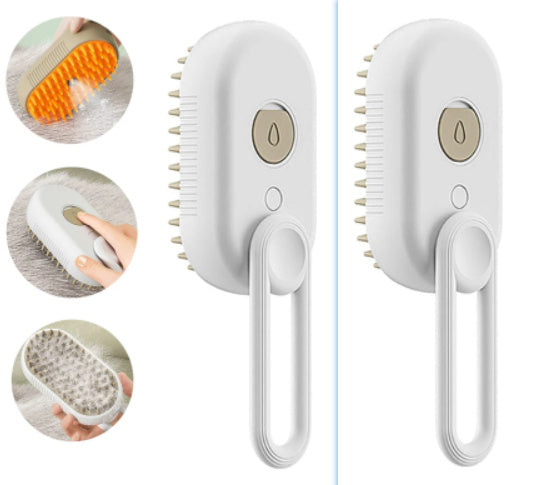 Cat Steam Brush Steamy Dog Brush 3 In 1 Electric Spray Cat Hair Brushes For Massage Pet Grooming Comb Hair Removal Combs Pet Products by DC-THE CEO
