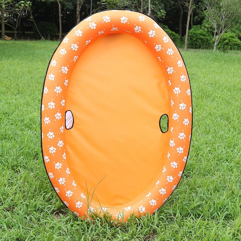 Dog Swimming Pool Inflatable Hammock Pets Pool Floating Bed Spring Summer Swimming Ring by DC-THE CEO