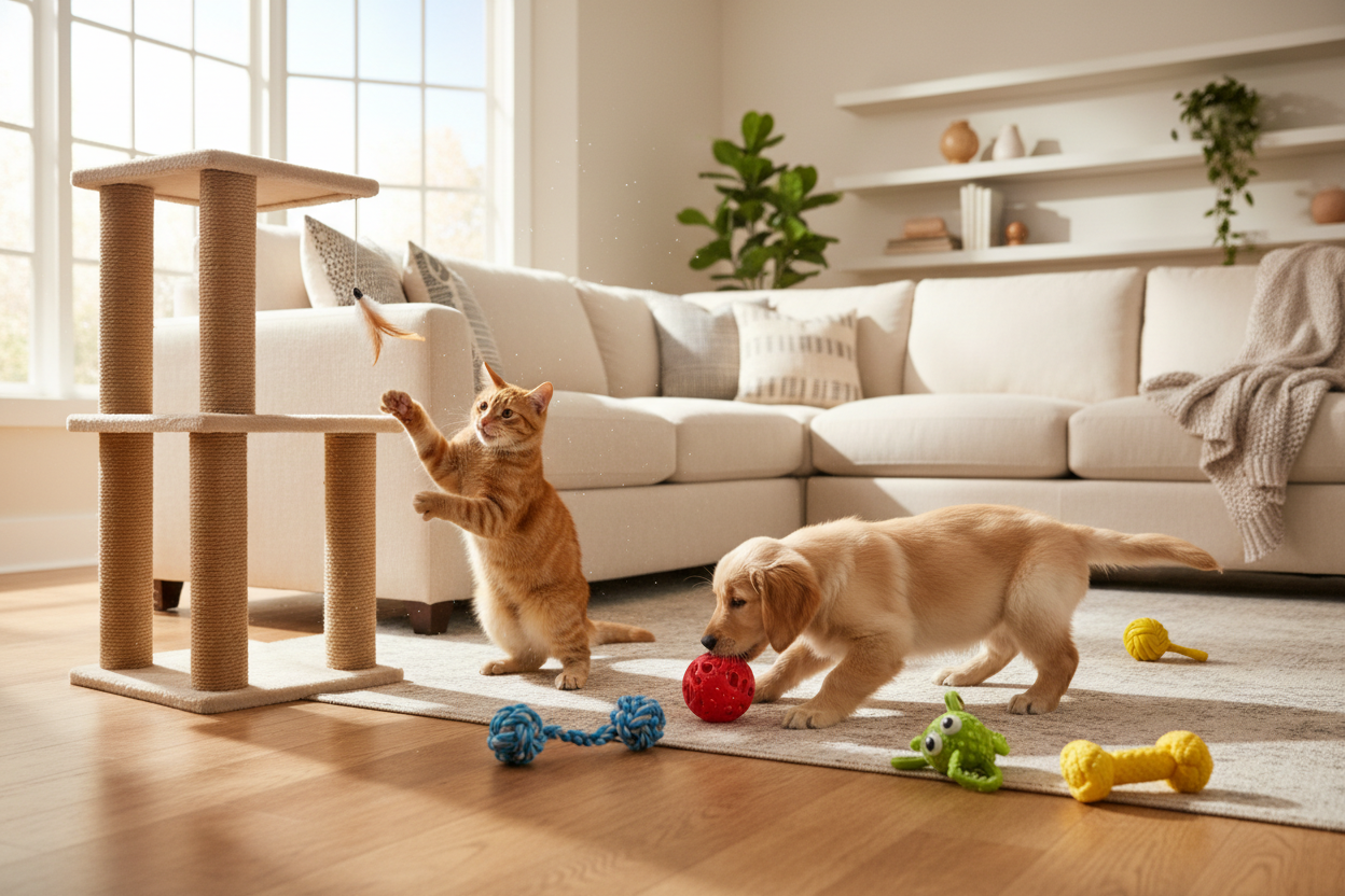 Toys & Scratching