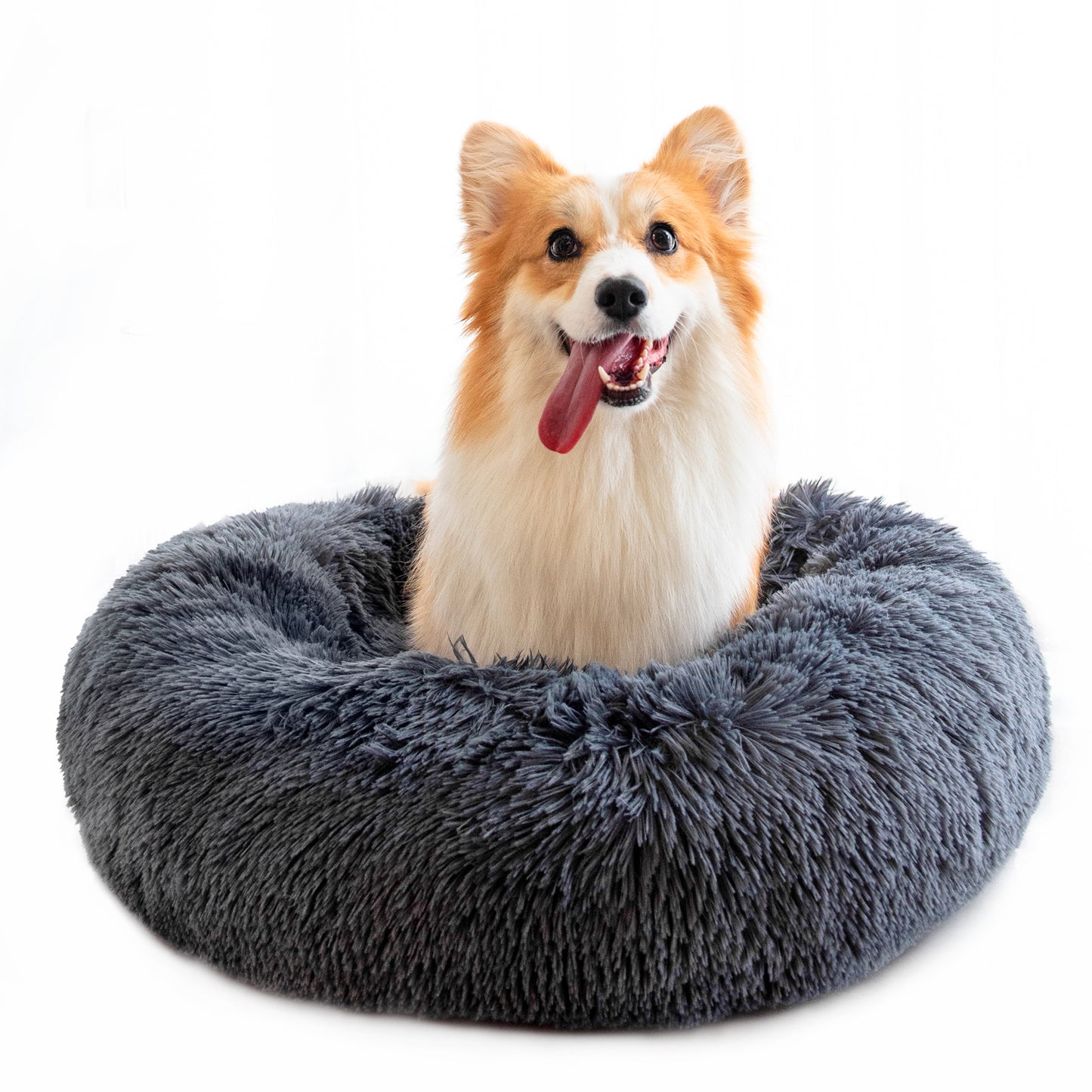 Dog Beds For Small Dogs Round Plush Cat Litter Kennel Pet Nest Mat Puppy Beds by DC-THE CEO