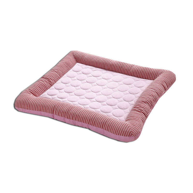 Pet Cooling Pad Bed For Dogs Cats Puppy Kitten Cool Mat Pet Blanket Ice Silk Material Soft For Summer Sleeping Blue Breathable by DC-THE CEO