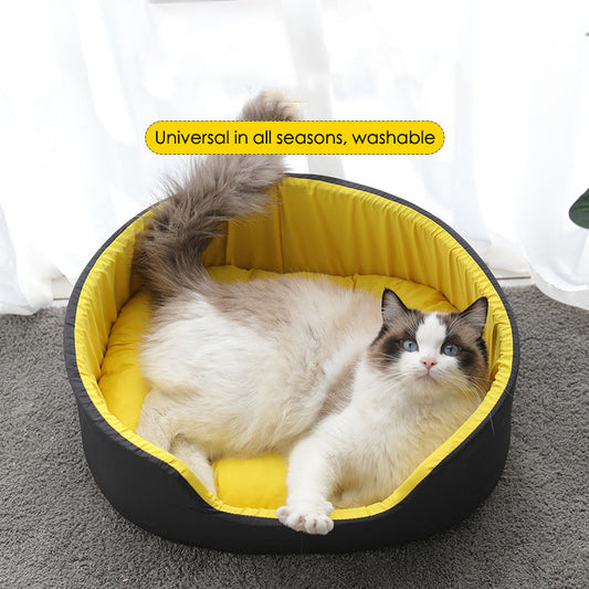 New winter pet kennel Universal washable dog kennel for all seasons Winter warm and deep sleep cat kennel for cats by DC-THE CEO