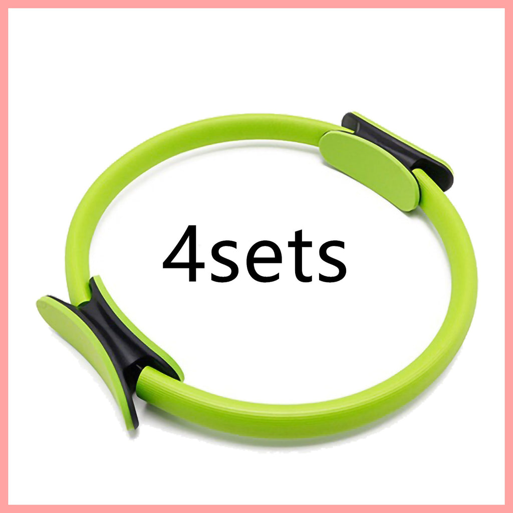 Yoga Fitness Pilates Ring Women Girls Circle Magic Dual Exercise Home Gym Workout Sports Lose Weight Body Resistance by DC-THE CEO