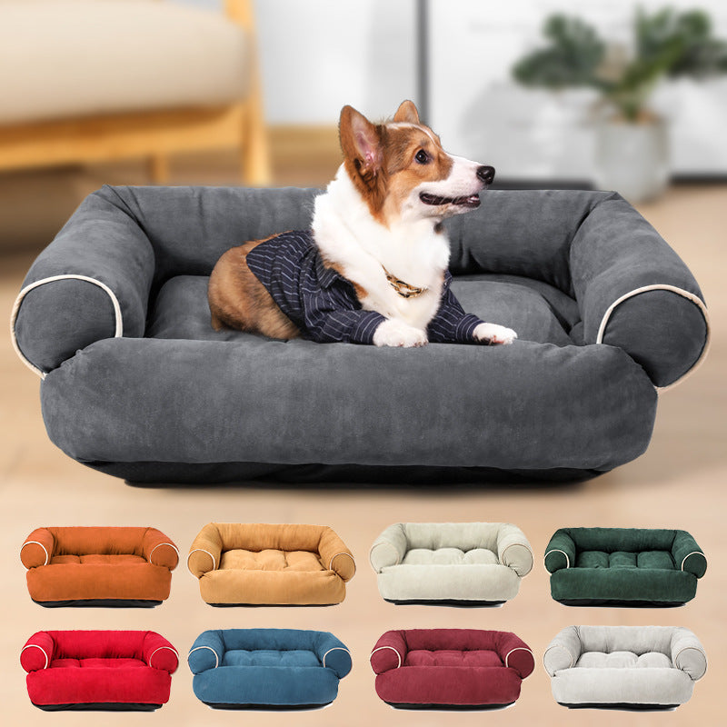 Dog Sofa Bed Sleeping Bag Kennel Cat Puppy Sofa Bed Pet House Winter Warm Beds Cushion by DC-THE CEO