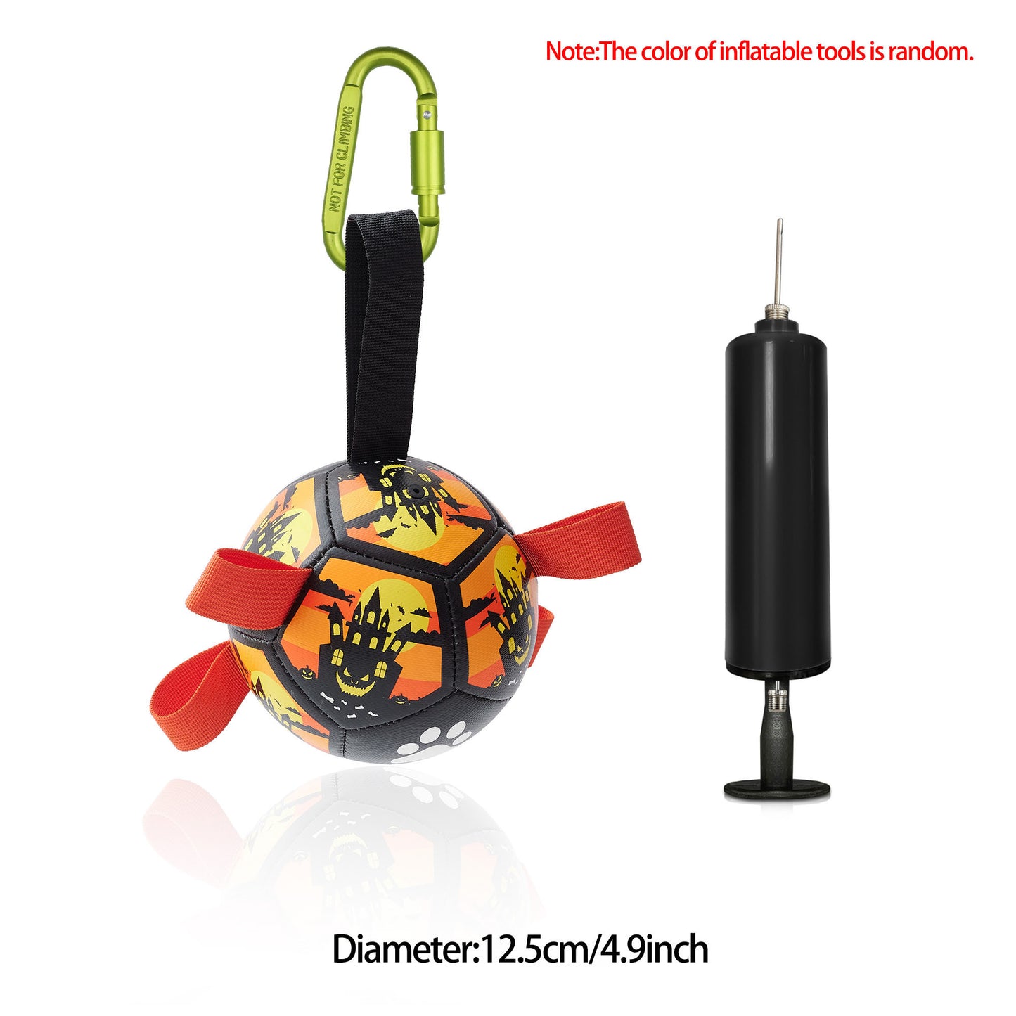 Interactive Dog Football Toy Soccer Ball Inflated Training Toy For Dogs Outdoor Border Collie Balls For Large Dogs Pet Supplies by DC-THE CEO