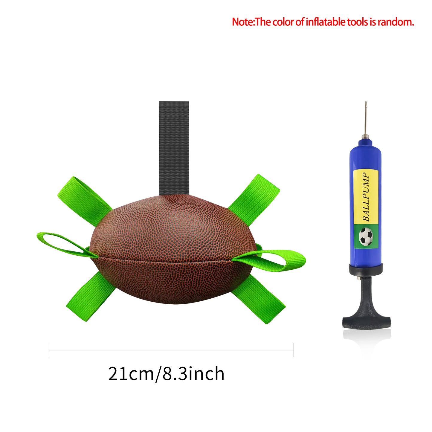 Interactive Dog Football Toy Soccer Ball Inflated Training Toy For Dogs Outdoor Border Collie Balls For Large Dogs Pet Supplies by DC-THE CEO