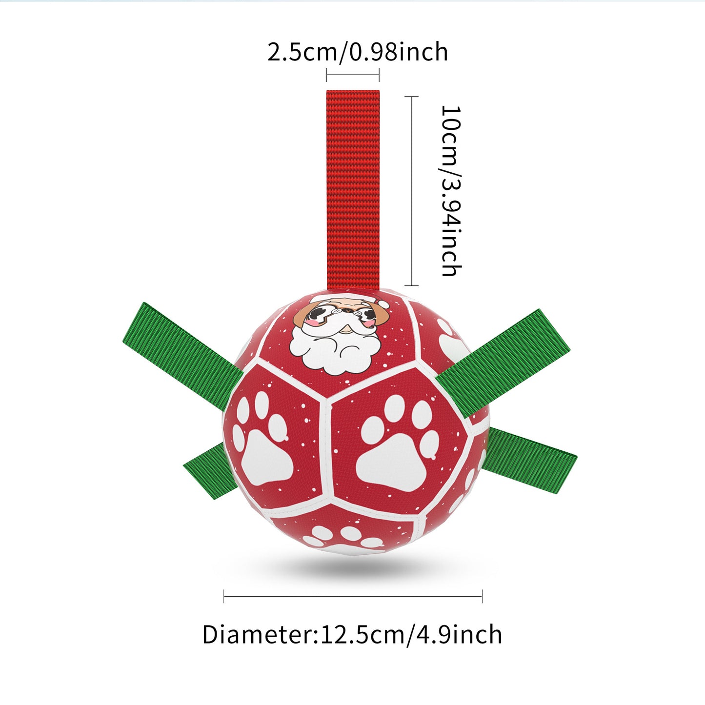 Interactive Dog Football Toy Soccer Ball Inflated Training Toy For Dogs Outdoor Border Collie Balls For Large Dogs Pet Supplies by DC-THE CEO