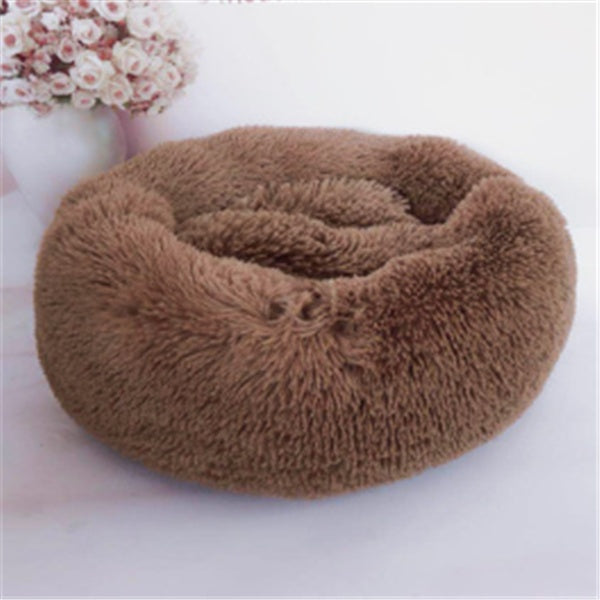 Round Long Hairy Autumn And Winter Nest Pad Cat Mattress by DC-THE CEO