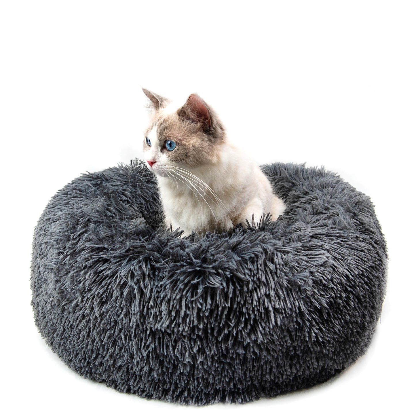 Dog Beds For Small Dogs Round Plush Cat Litter Kennel Pet Nest Mat Puppy Beds by DC-THE CEO