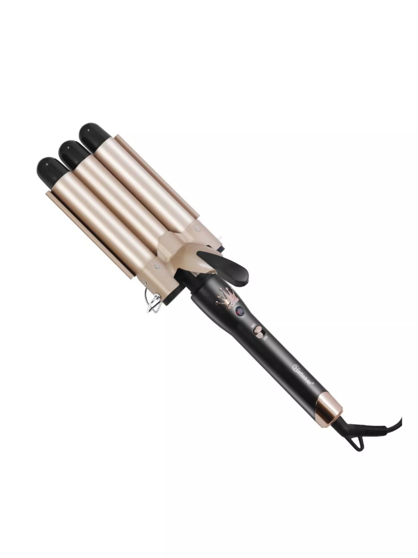 3-Barrel Instant Waver Curling Iron by Trendsi