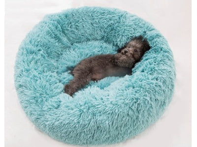 Round Long Hairy Autumn And Winter Nest Pad Cat Mattress by DC-THE CEO