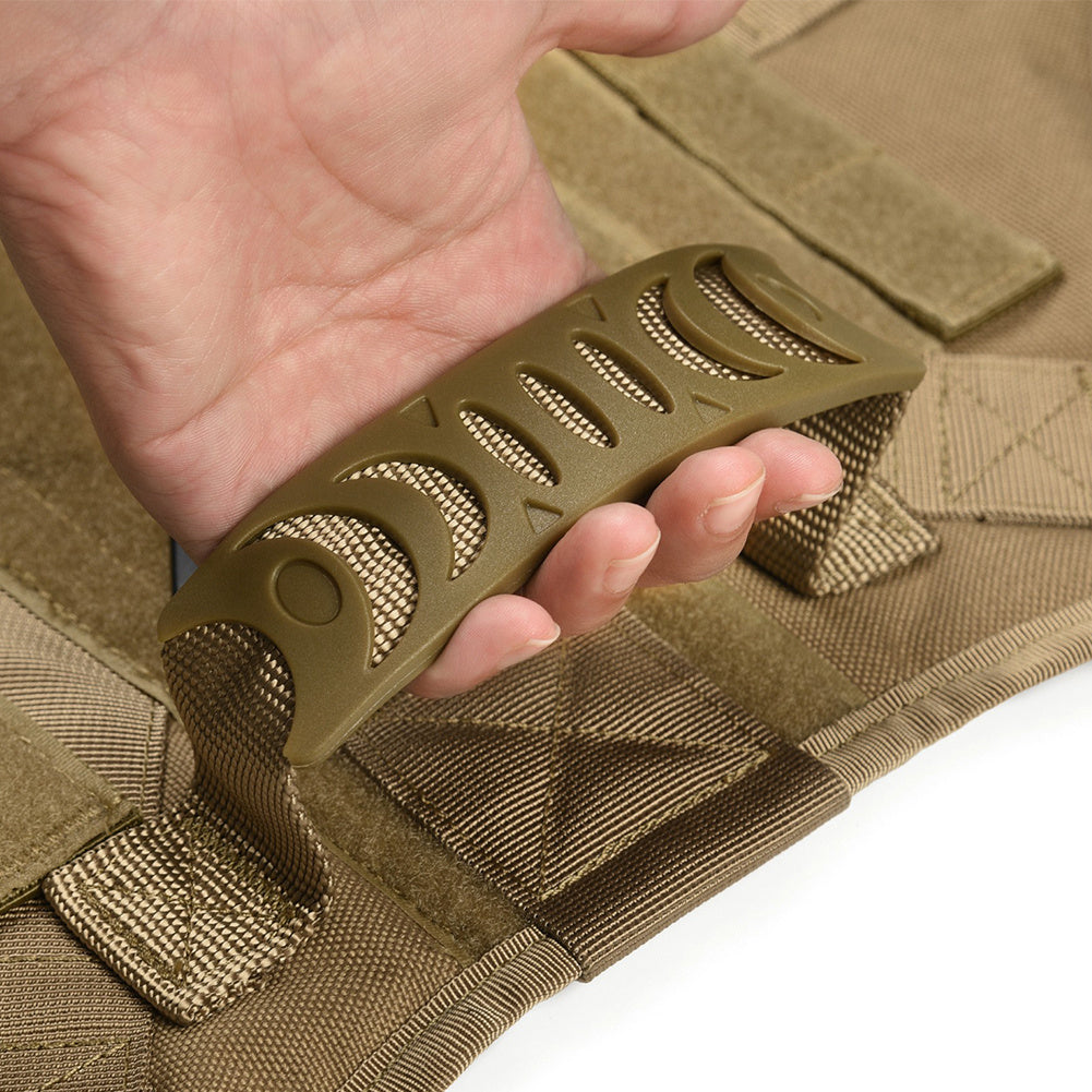 Military Tactical Dog Harness German Shepherd Adjustable Pet Dog Back by DC-THE CEO