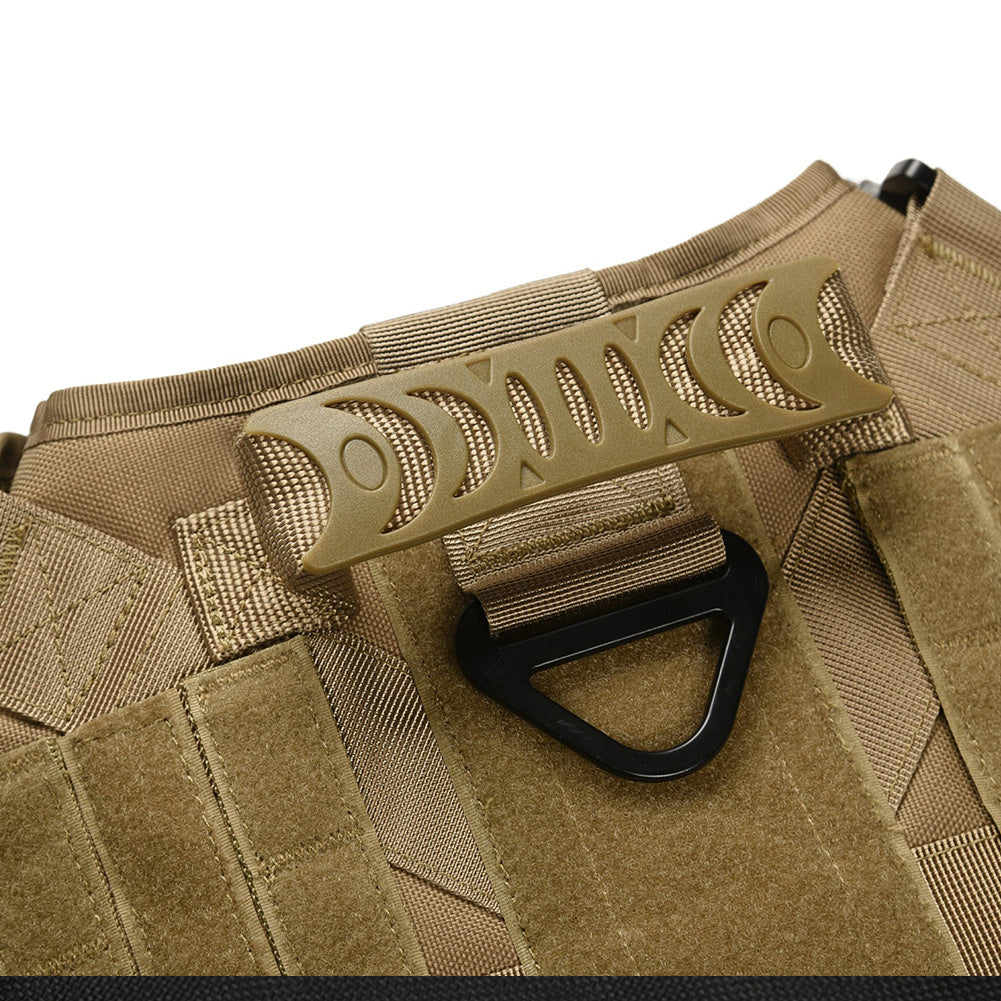 Military Tactical Dog Harness German Shepherd Adjustable Pet Dog Back by DC-THE CEO