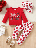 Children's Cartoon Top and Pants Set by Trendsi