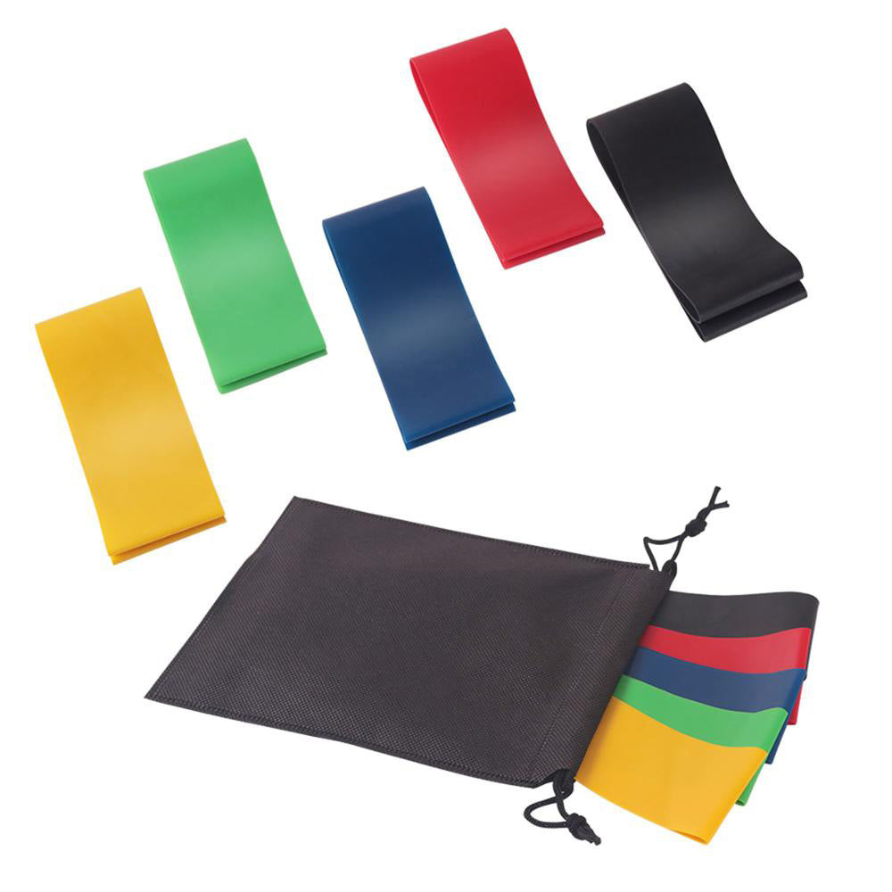 5 Level Resistance Rubber Bands Yoga Training Elastic Bands by DC-THE CEO
