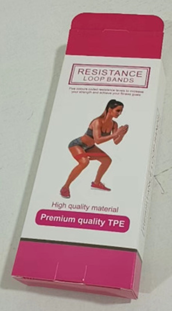 5 Level Resistance Rubber Bands Yoga Training Elastic Bands by DC-THE CEO