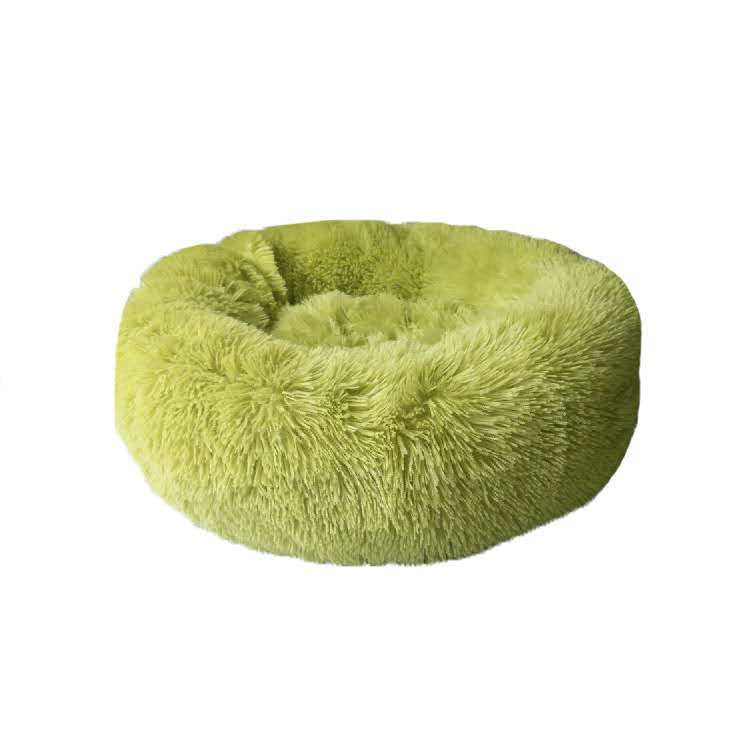 Round Long Hairy Autumn And Winter Nest Pad Cat Mattress by DC-THE CEO