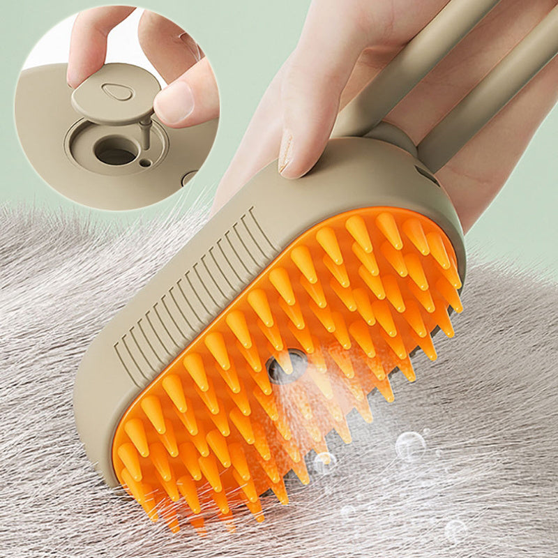 Cat Steam Brush Steamy Dog Brush 3 In 1 Electric Spray Cat Hair Brushes For Massage Pet Grooming Comb Hair Removal Combs Pet Products by DC-THE CEO