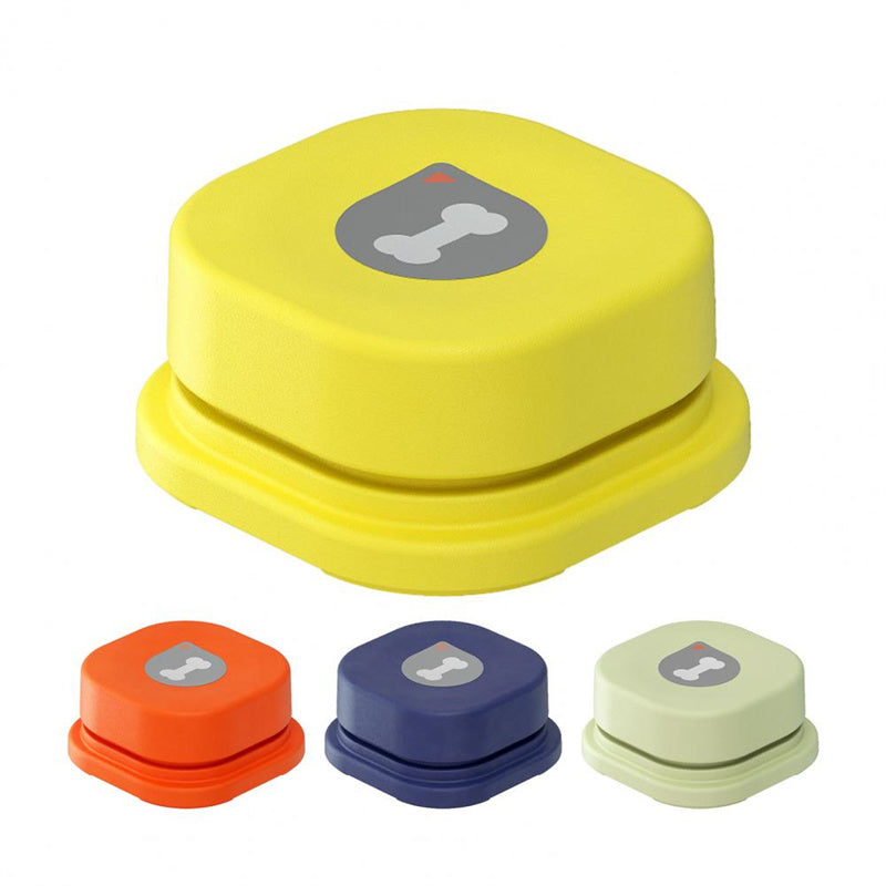 4 Colors Pet Communication Button One-click Prevent Physical Inactivity Recordable Dog Talking Button Toy Cat Toy Pet Products by DC-THE CEO