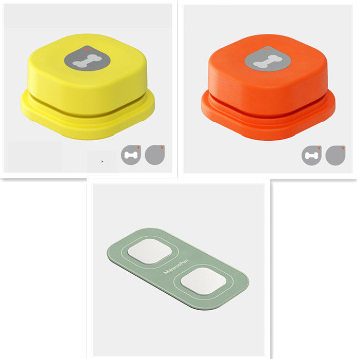 4 Colors Pet Communication Button One-click Prevent Physical Inactivity Recordable Dog Talking Button Toy Cat Toy Pet Products by DC-THE CEO