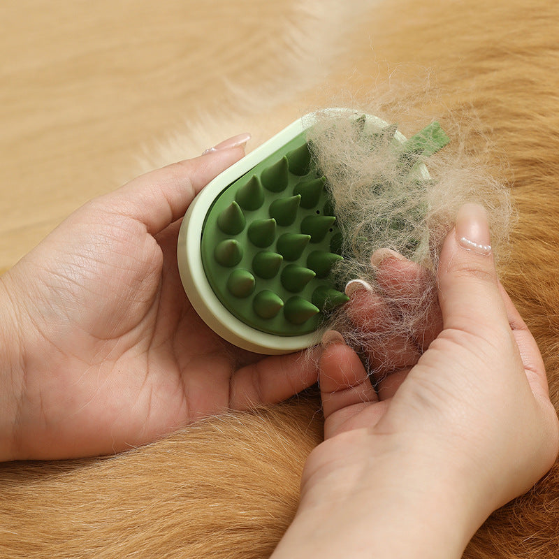 Soft Silicone Pets Hair Remover Comb Handheld Bath Shower Hair Shampoo Massage Brush For Dogs Cats Cleaning Tools Pet Products by DC-THE CEO