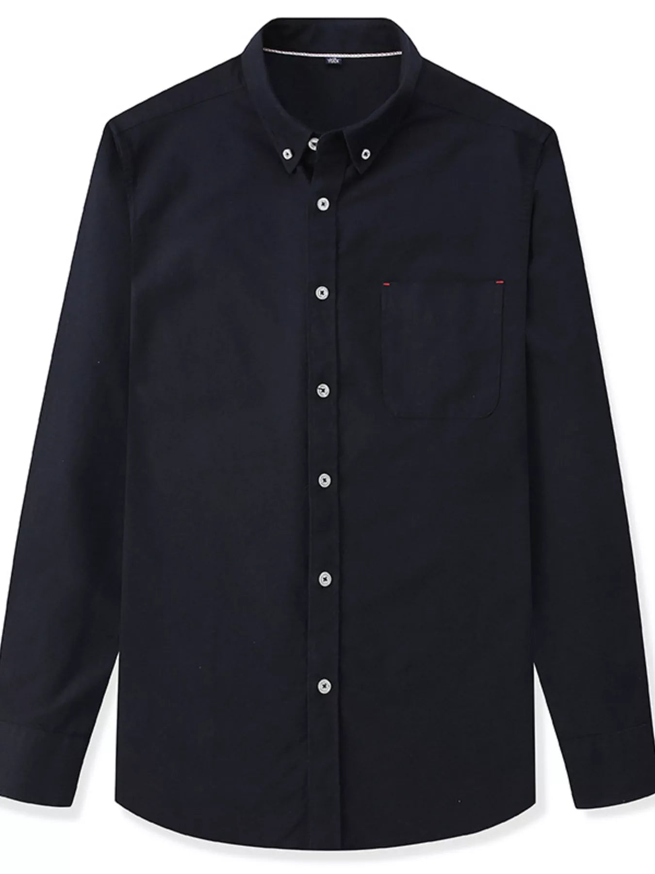 Men's Full Size Button Up Long Sleeve Shirt Plus Size by Trendsi