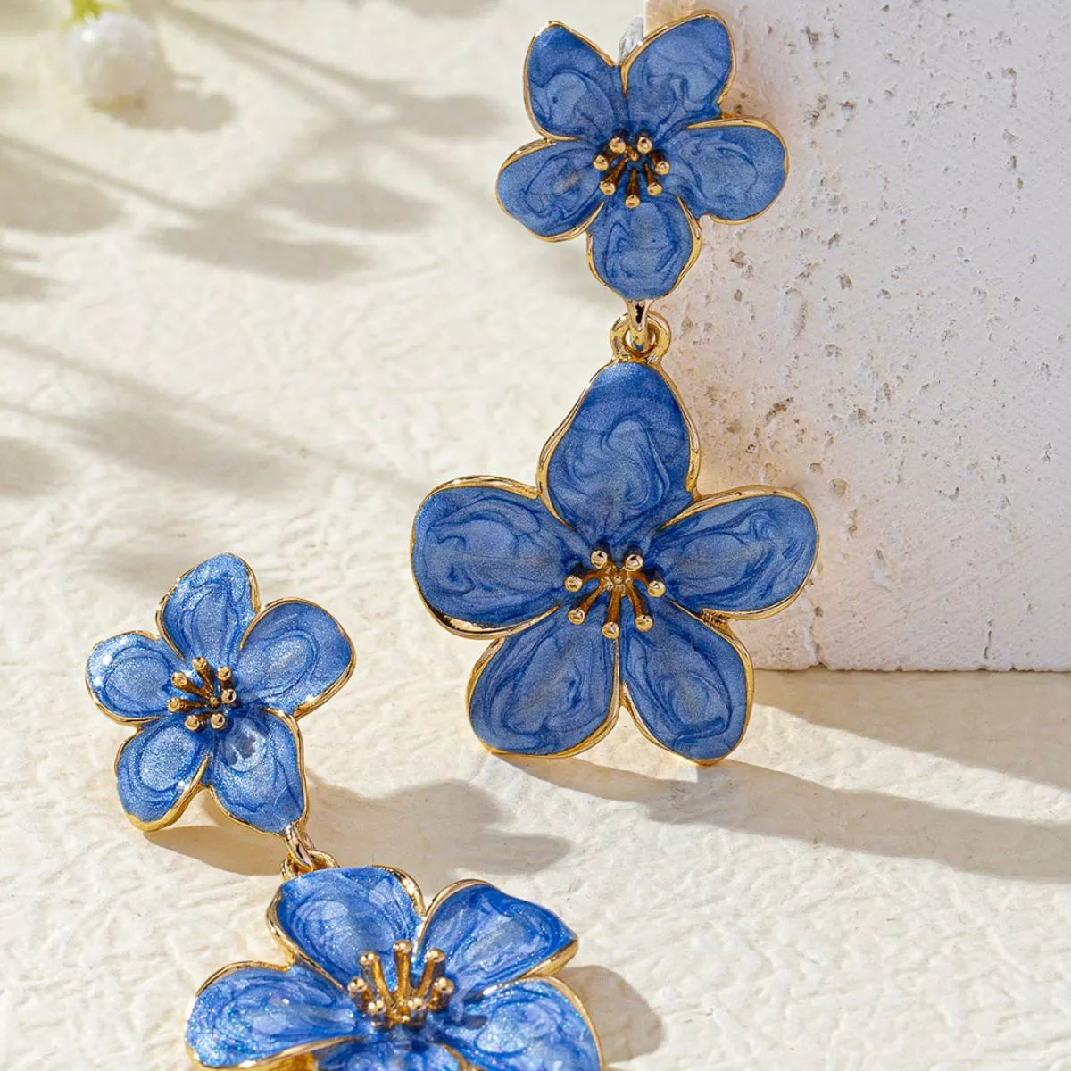 Flower Dangle Earrings by Trendsi