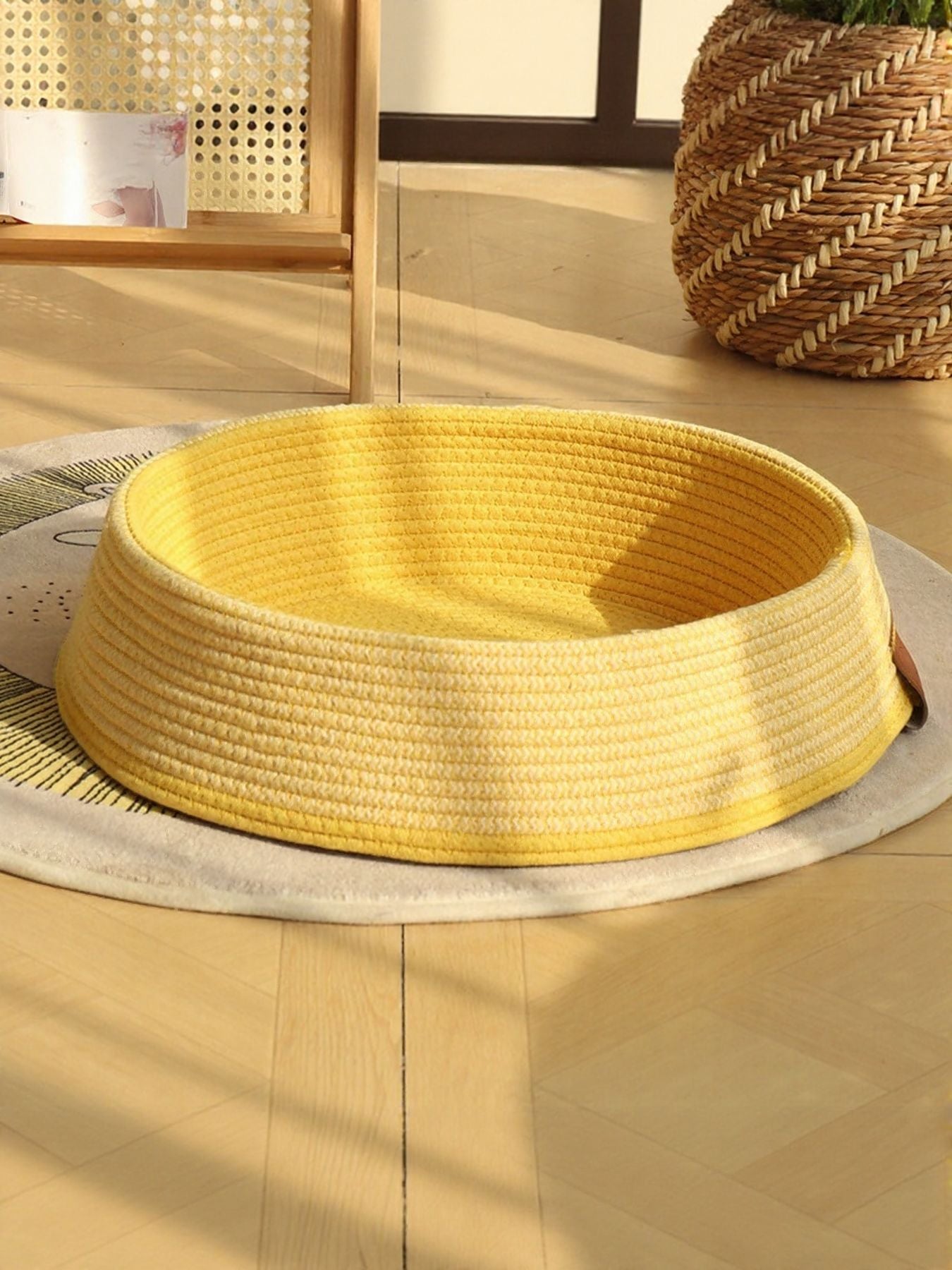 Woven Rattan Pet Nest by Trendsi