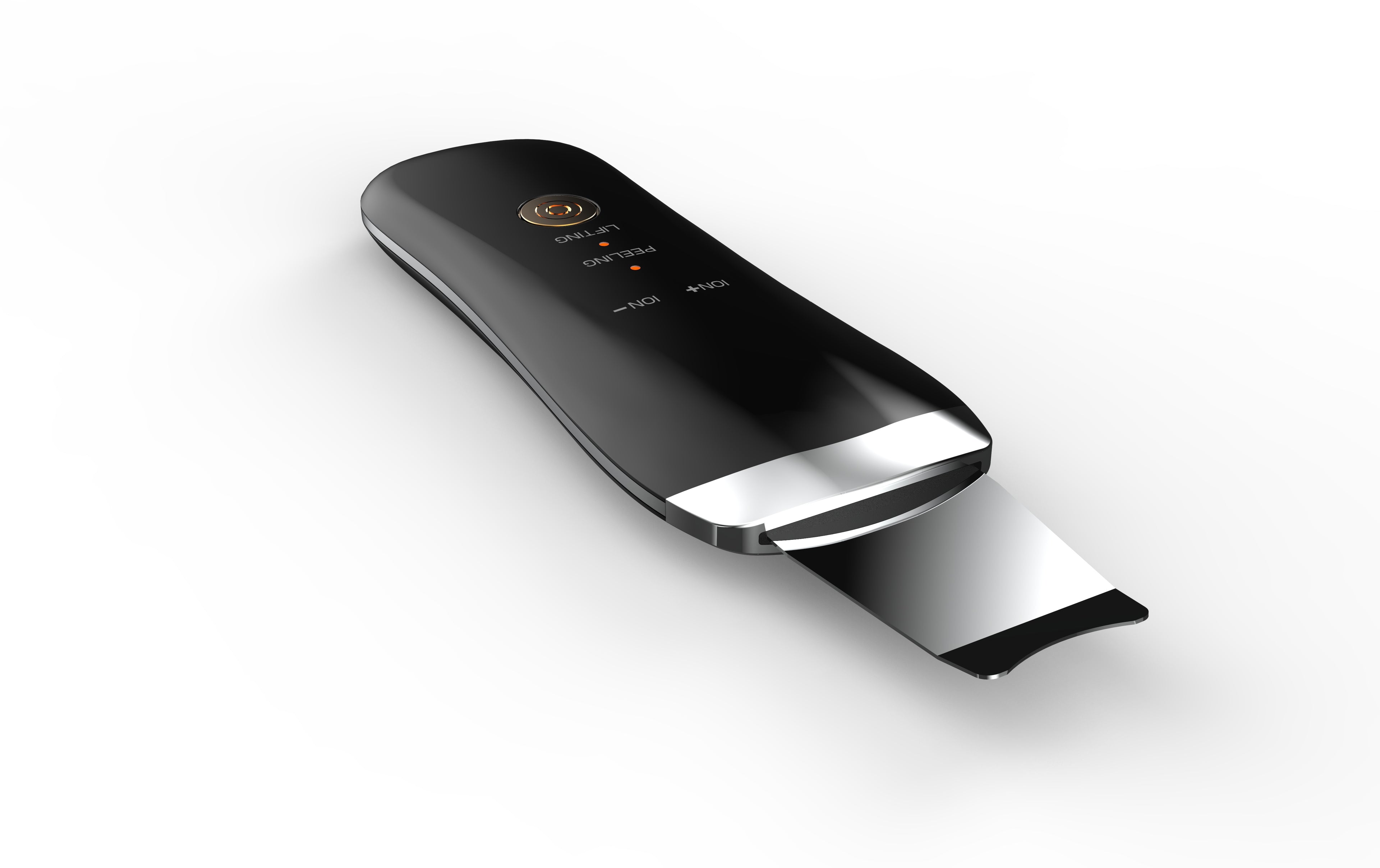 Electric Ultrasonic Skin Scrubber Face Spatula Home Ultrasonic Skin Scrubber Facial Cleaner Handheld Mini Derma Galvanica Tightening Face Scrubber Machine Skin Scrubber USB Ultrasonic