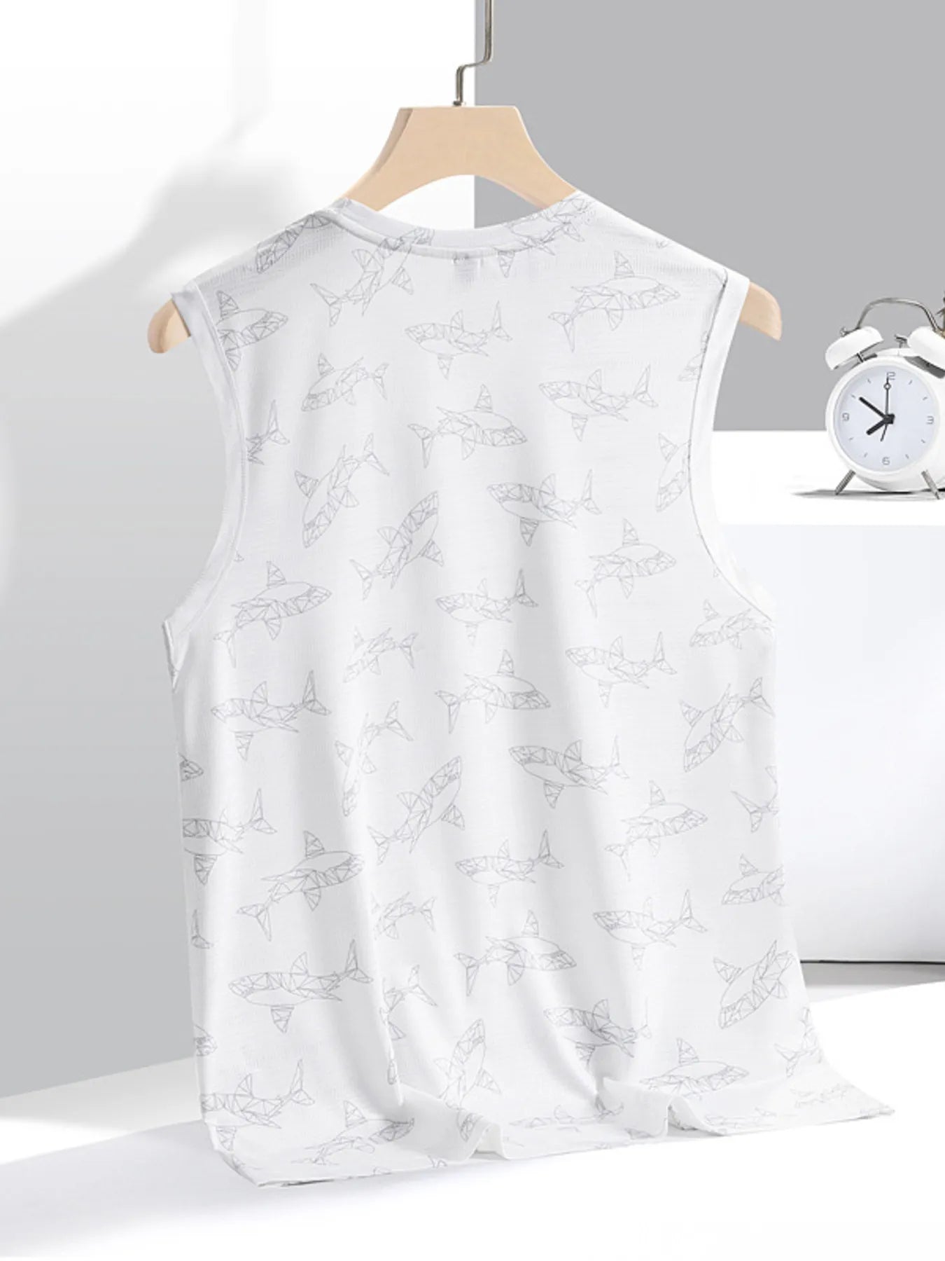 Men's Plus Size Round Neck Tank by Trendsi
