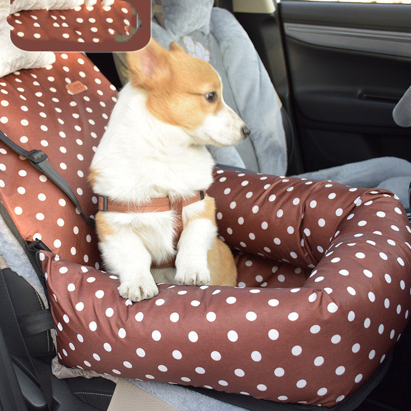 Car Kennel Pet Travel Car Seat Small And Medium-sized Dog Kennel Cushion Pets Supplies by DC-THE CEO
