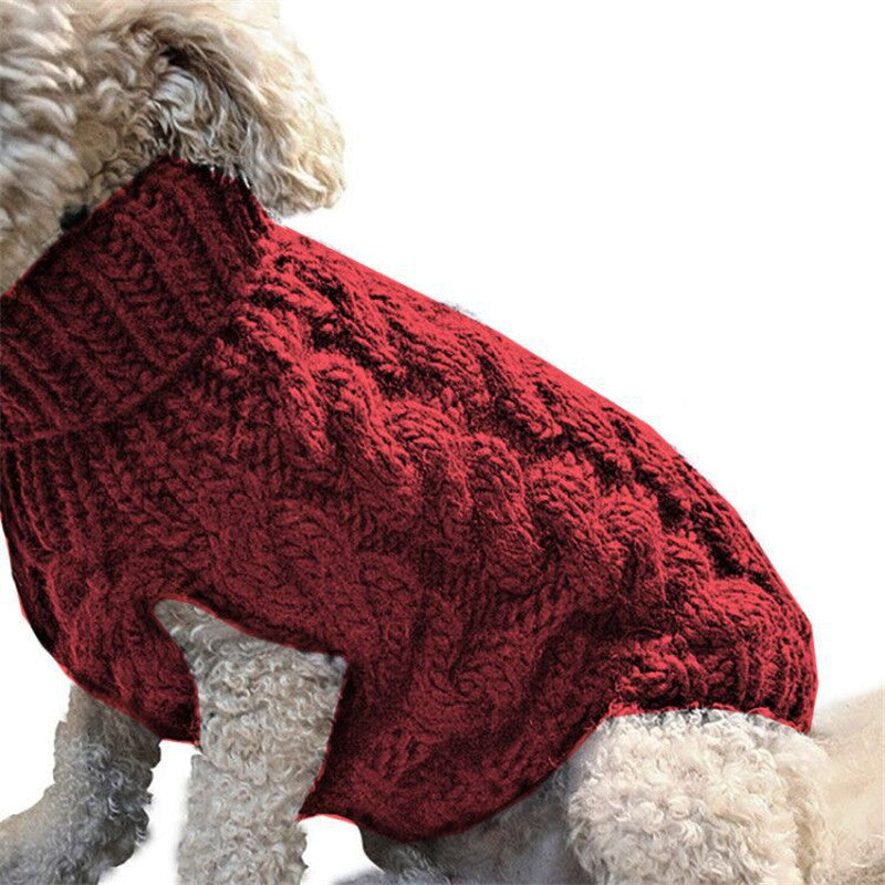 New Pet Sweater Dog Clothes Pet Supplier Winter Warm Clothing by DC-THE CEO