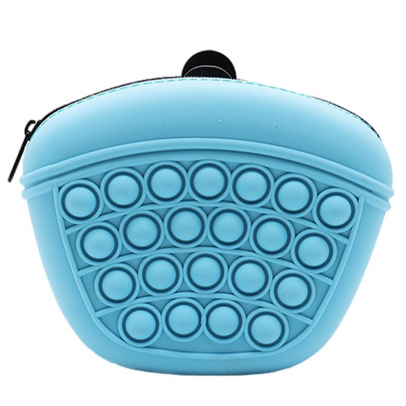 Bag Silicone Feed Dogs Treat Pouch Pet Training Bag Bundle Pocket Waist Pack Pet Portable Dog Training Waist Bag Treat Snack Bait Dogs Soft Washable Outdoor Feed Storage Pouch Food Reward Silica Bags by DC-THE CEO
