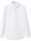 Men's Full Size Button Up Long Sleeve Shirt Plus Size by Trendsi