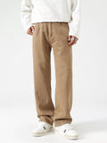 Men's Vintage Wash Wide Leg Jeans by Trendsi
