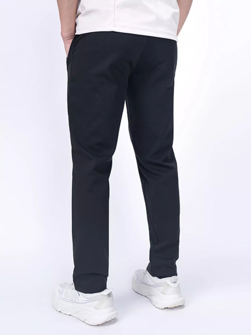 Men's Plus Size Slim-Fit Stretch Pants by Trendsi
