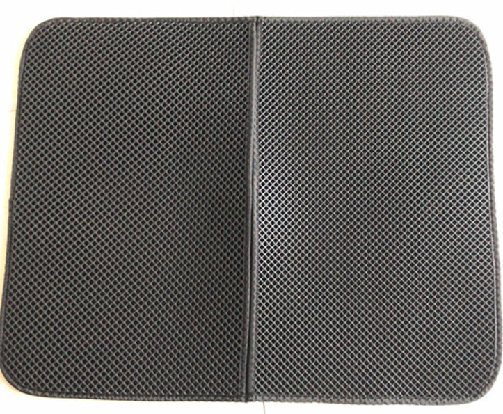Waterproof Pet Cat Litter Mat EVA Double Layer Cat Litter Trapping Pet Litter Cat Mat Clean Pad Products For Cats Accessories by DC-THE CEO