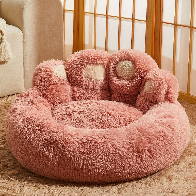 Kennel Warm Medium Large Dog Corgi Golden Retriever Bed Fleece-lined Sofa Mattress by ESTELY LLC