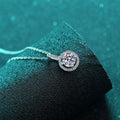 2 Carat Moissanite Pendant Necklace by Trendsi