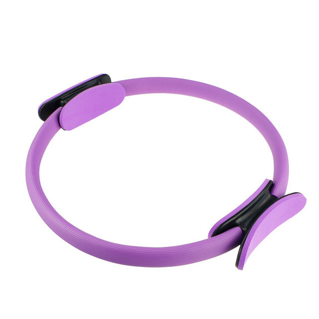 Yoga Fitness Pilates Ring Women Girls Circle Magic Dual Exercise Home Gym Workout Sports Lose Weight Body Resistance by DC-THE CEO