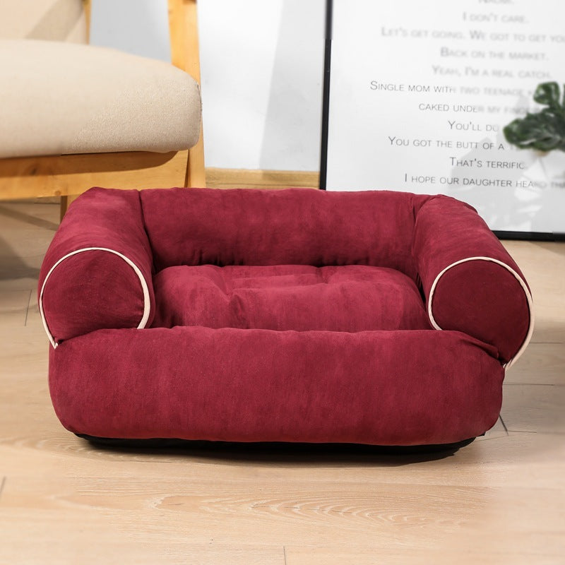 Dog Sofa Bed Sleeping Bag Kennel Cat Puppy Sofa Bed Pet House Winter Warm Beds Cushion by DC-THE CEO