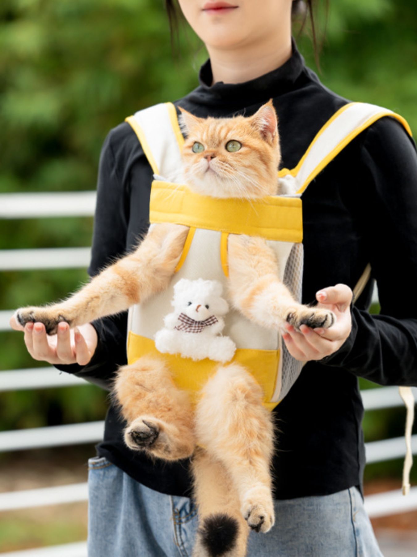 Breathable Pet Carrier Front Pack by Trendsi