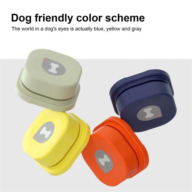 4 Colors Pet Communication Button One-click Prevent Physical Inactivity Recordable Dog Talking Button Toy Cat Toy Pet Products by DC-THE CEO