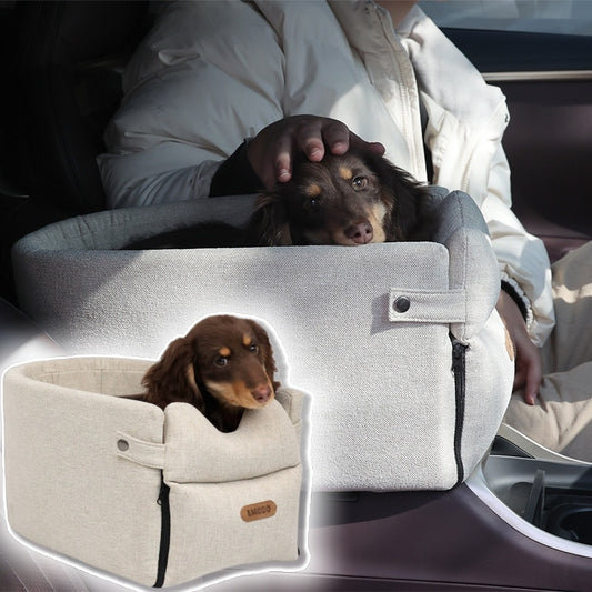 Car Central Dog Car Seat Bed Portable Dog Carrier For Small Dogs And Cats Safety Travel Bag Accessories Pet Products by DC-THE CEO