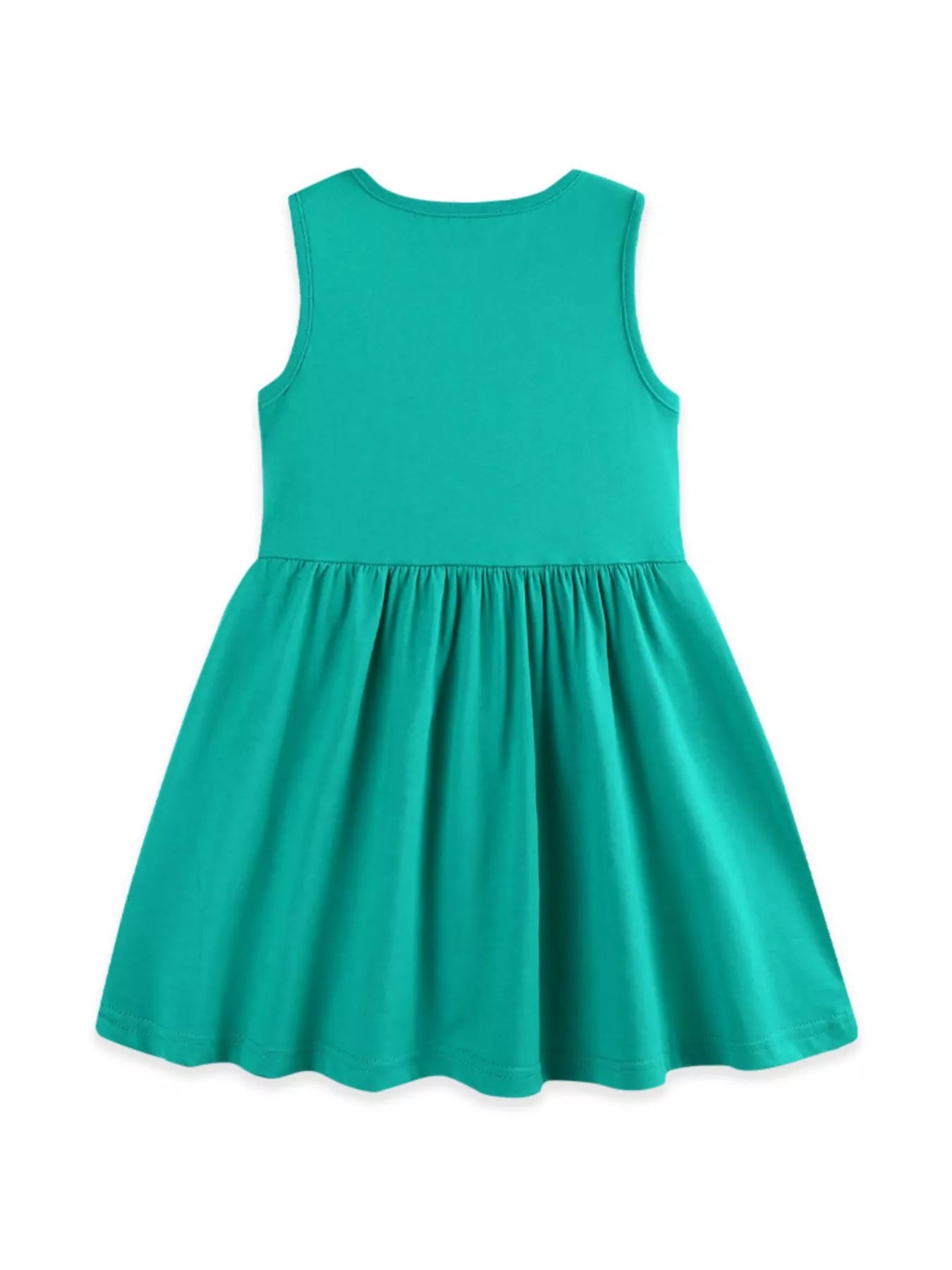 Children's Sleeveless Embroidered Casual Dress by Trendsi