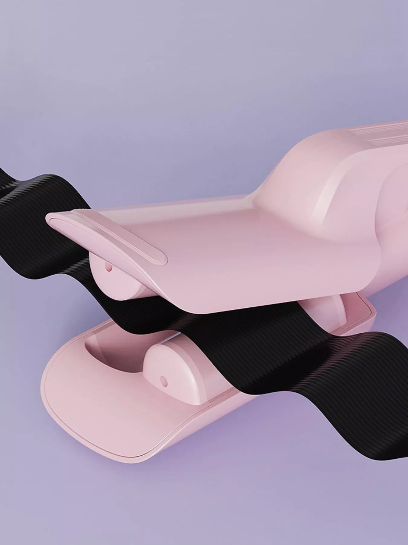 Automatic Rotating Ceramic Hair Curling Iron by Trendsi