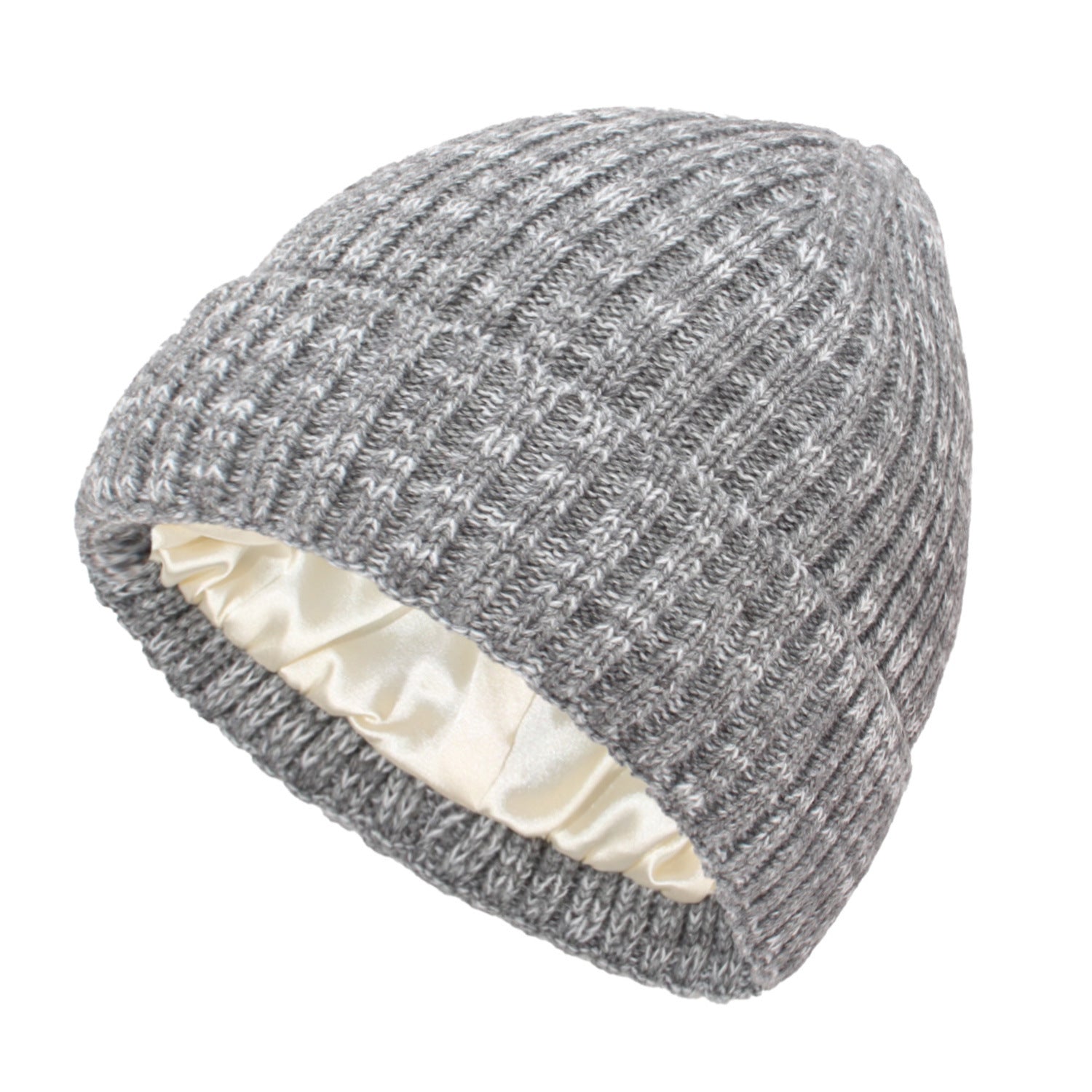 New Satin Warm Wool Hat Men And Women