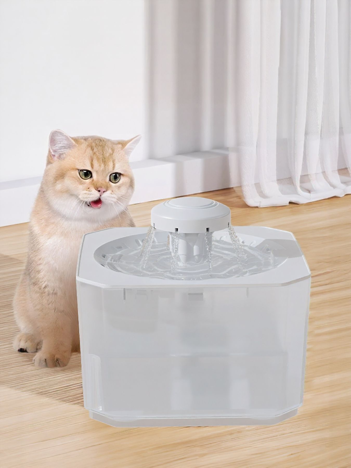 Automatic Pet Water Fountain with Circulation System by Trendsi